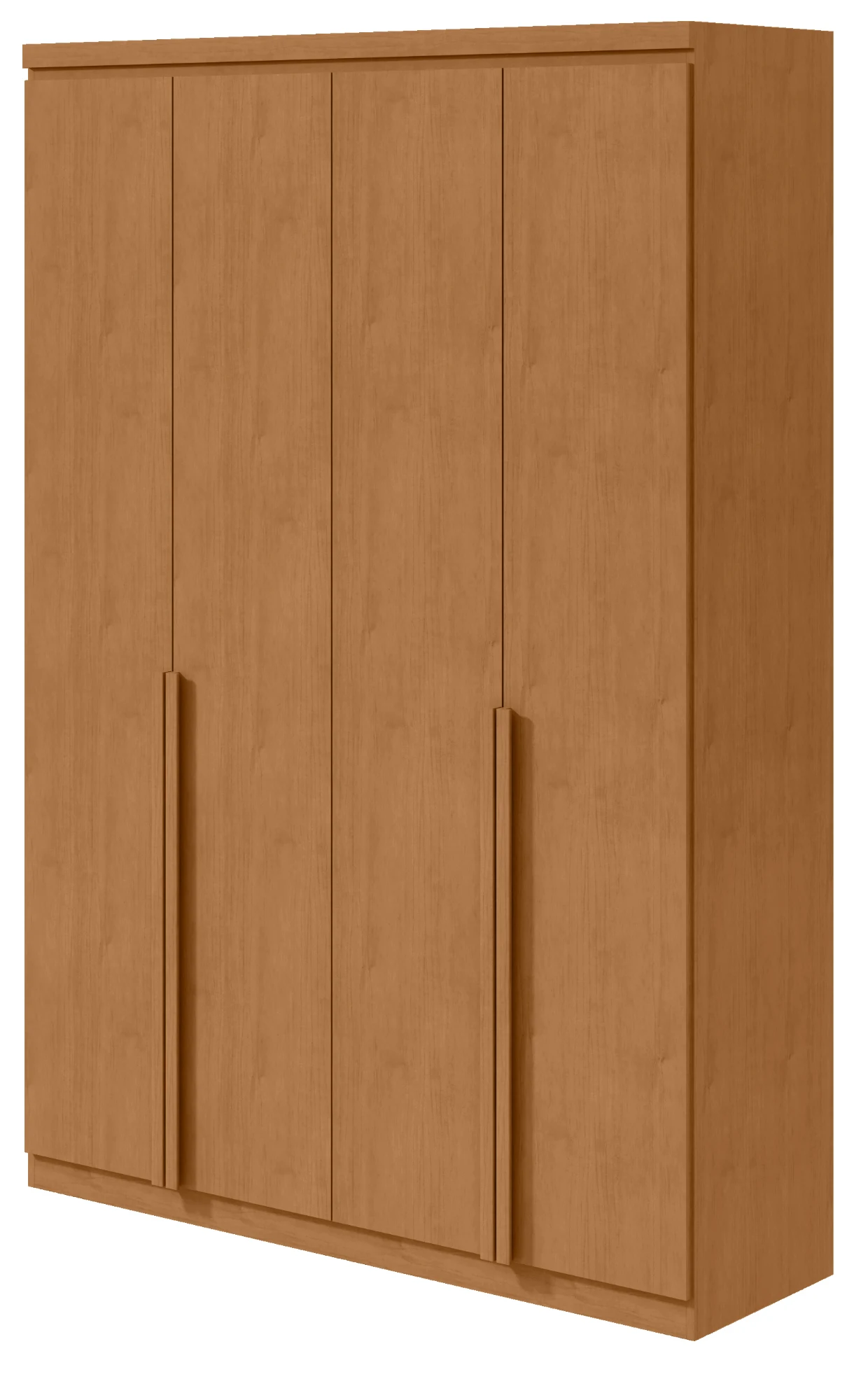 Guarda-roupa Alonzo 4 Portas - Amêndoa Clean
