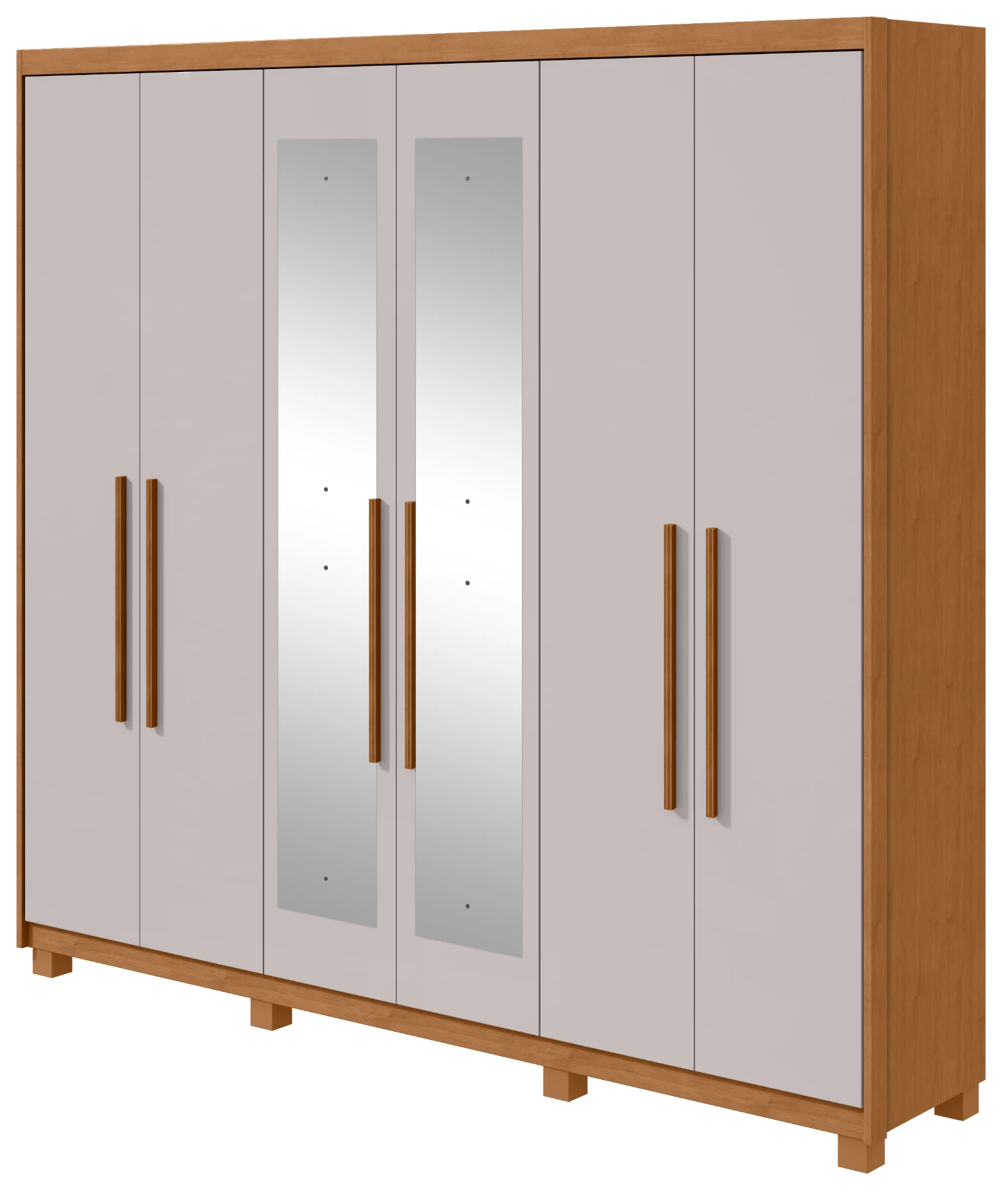 GUARDA ROUPA ARIES 6 PTS 2021 — AMENDOA CLEAN/OFF WH · C/ESP · C/PES