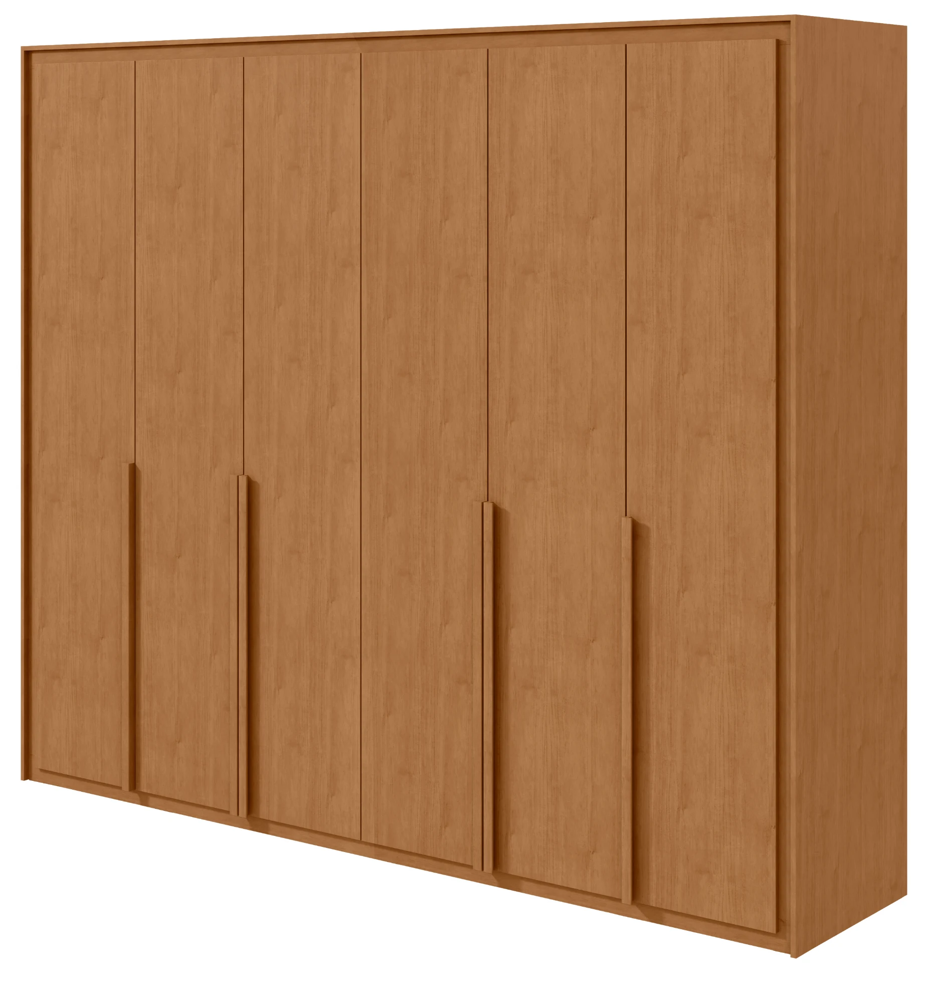 Guarda-roupa Imperatore 6 Portas - Amêndoa Clean