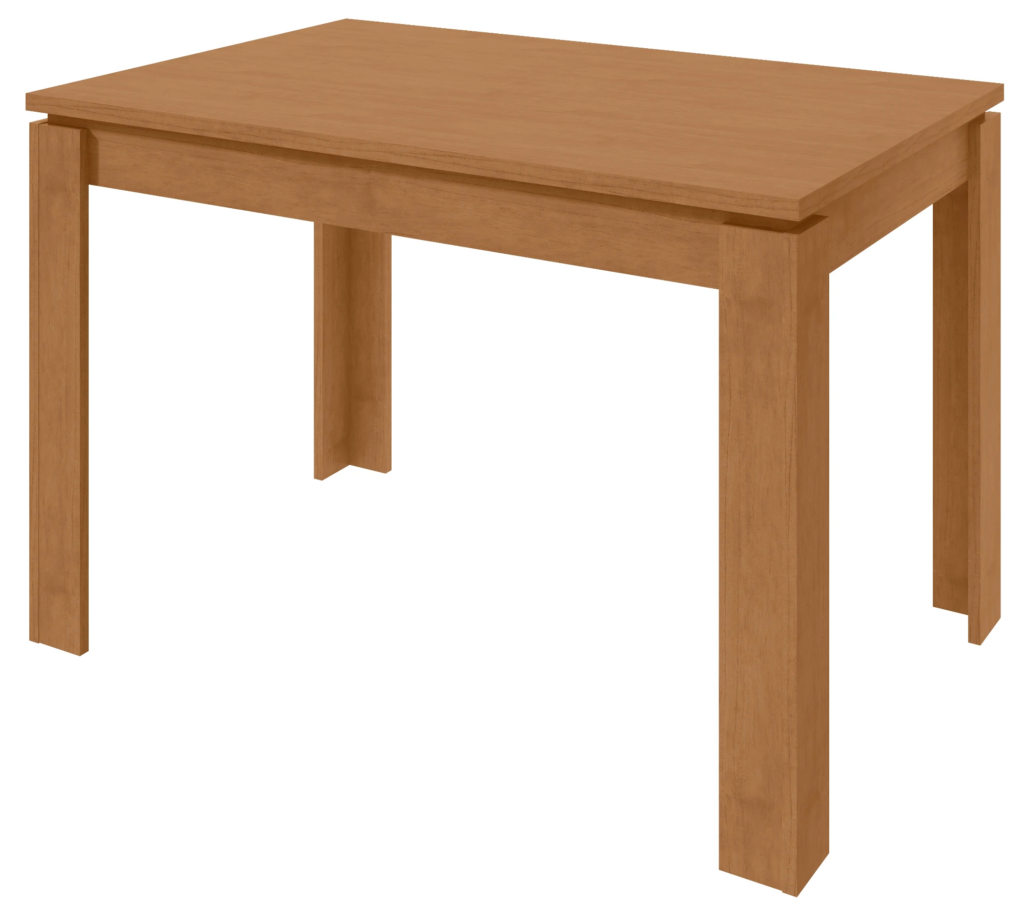Mesa Athenas 120 cm - Amêndoa Clean