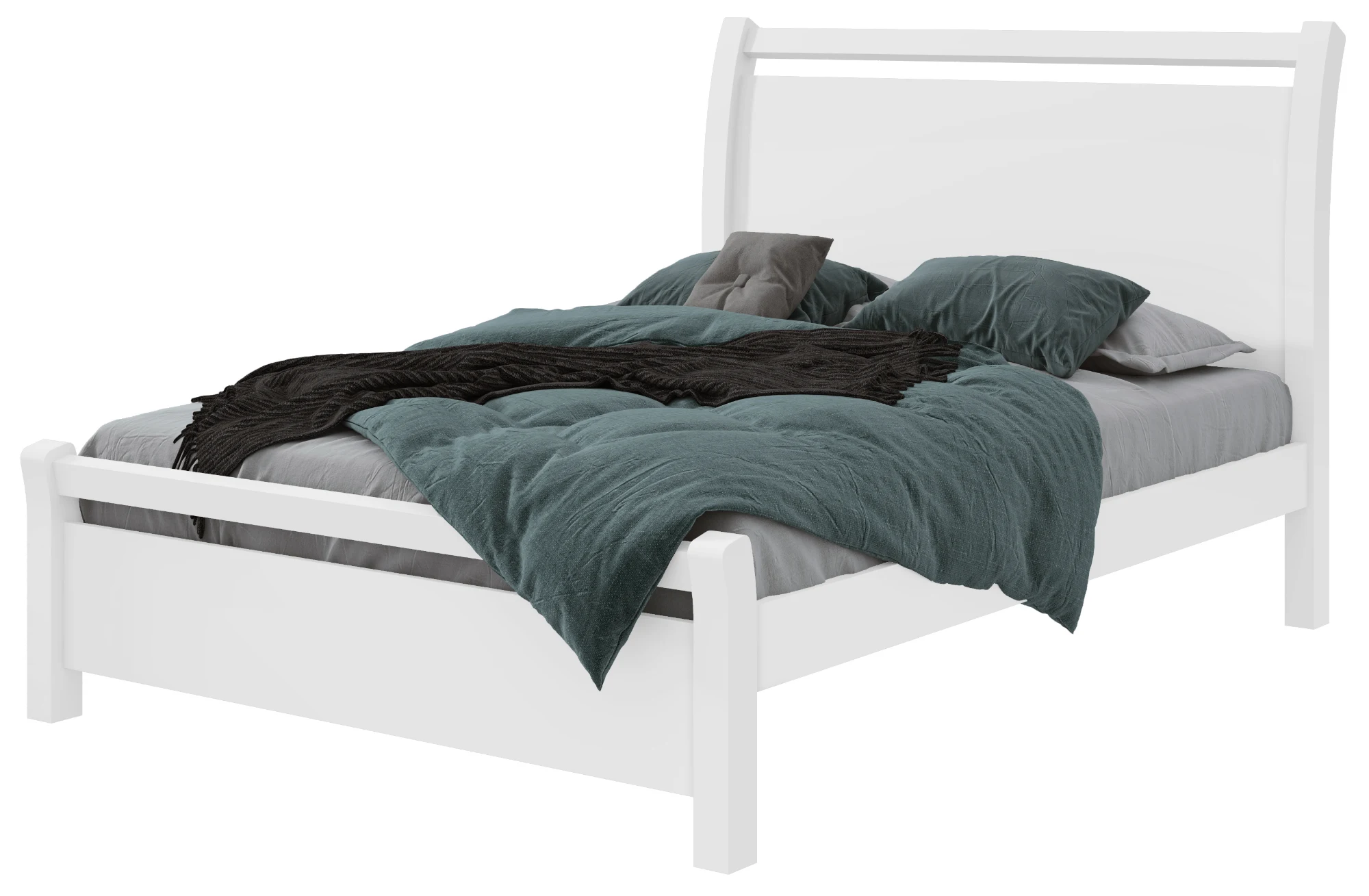 Cama Casal Reali - Branco