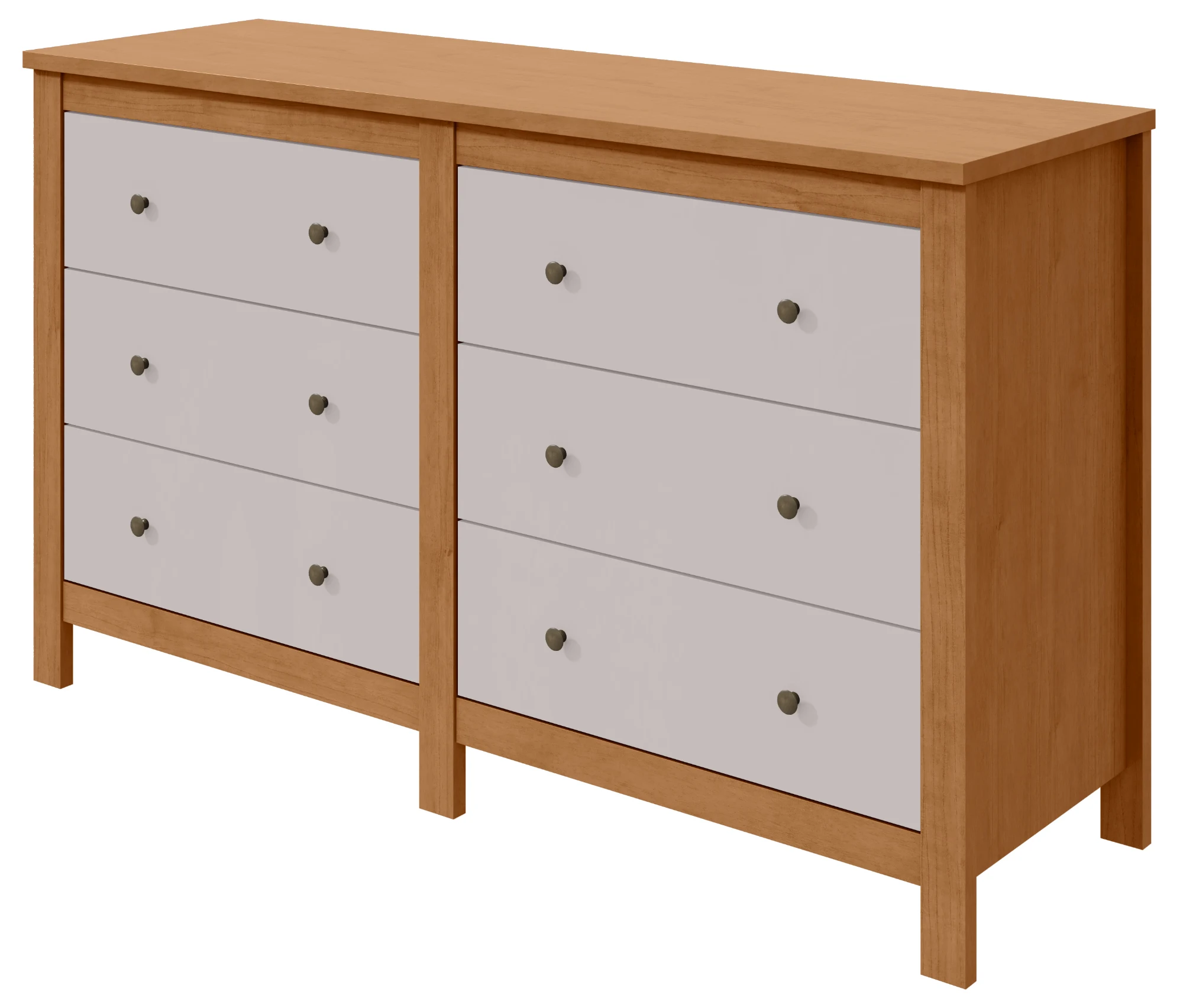 COMODA HORIZONTAL MAGGIORE NEW 6GAV — AMENDOA CLEAN/OFF WH