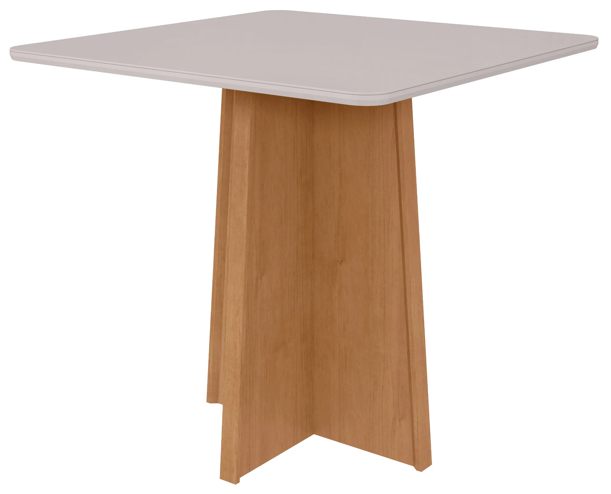 Mesa Celebrare 90 cm - Amêndoa Clean / Off White