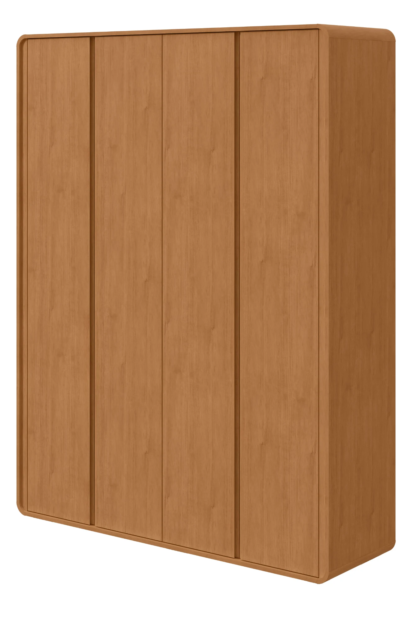 Guarda-roupa Loop 6 Portas - Amêndoa Clean