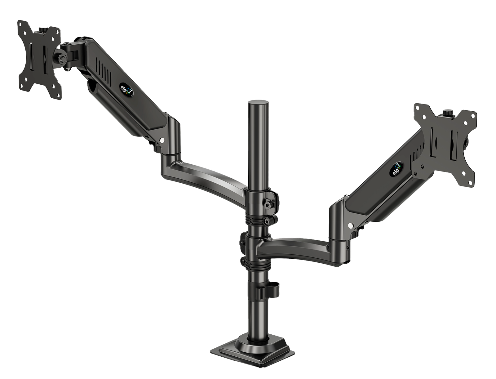 SUPORTE ERGONÔMICO TIPO TORRE MULTIARTICULADO DE MESA C/ PISTAO A GÁS - 17" a 35" - FH160L