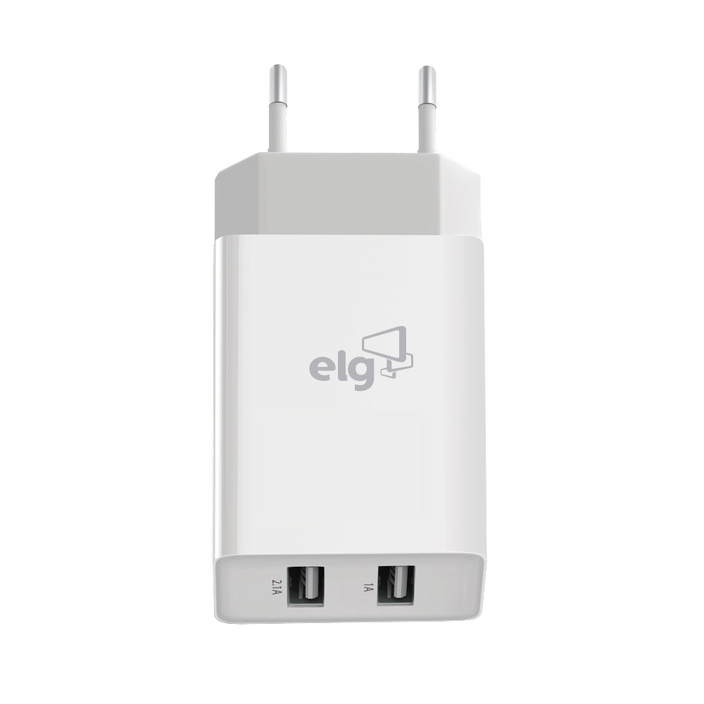 WC124A - CARREGADOR DE PAREDE UNIVERSAL 2 PORTAS USB