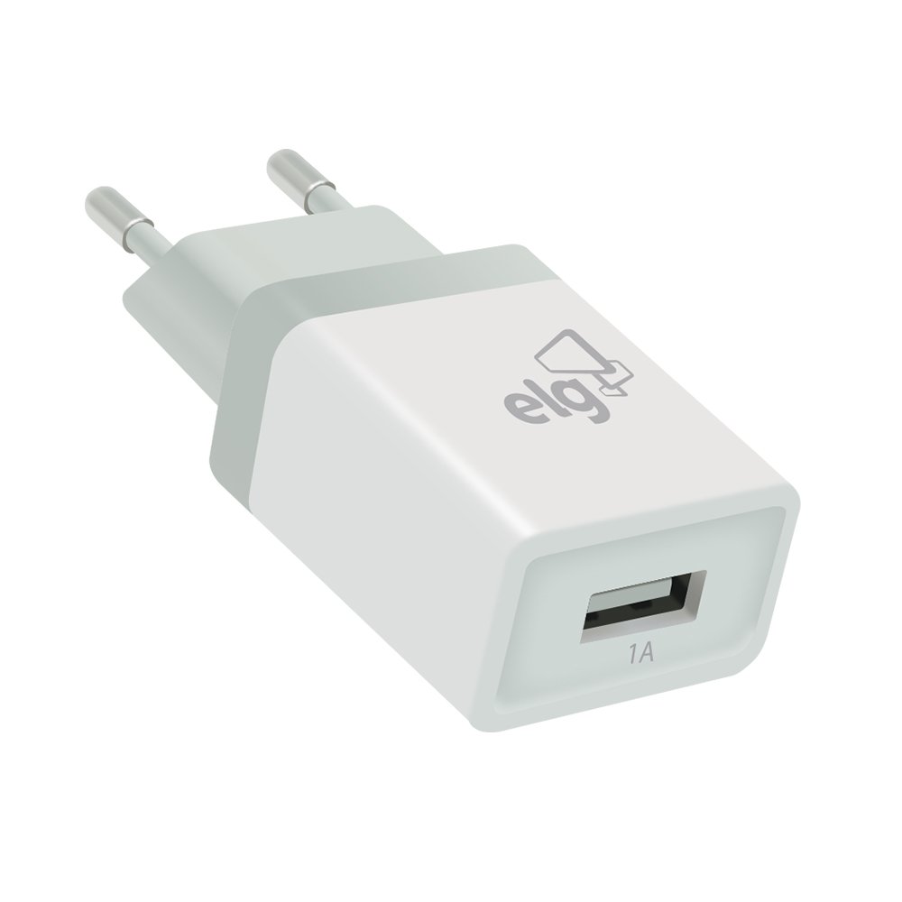 CARREGADOR DE PAREDE UNIVERSAL 1 SAIDA USB 2,1A BIVOLT - WC1A