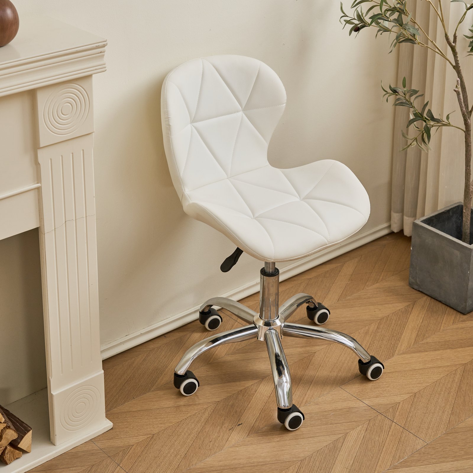 CADEIRA SLIM OFFICE BRANCA