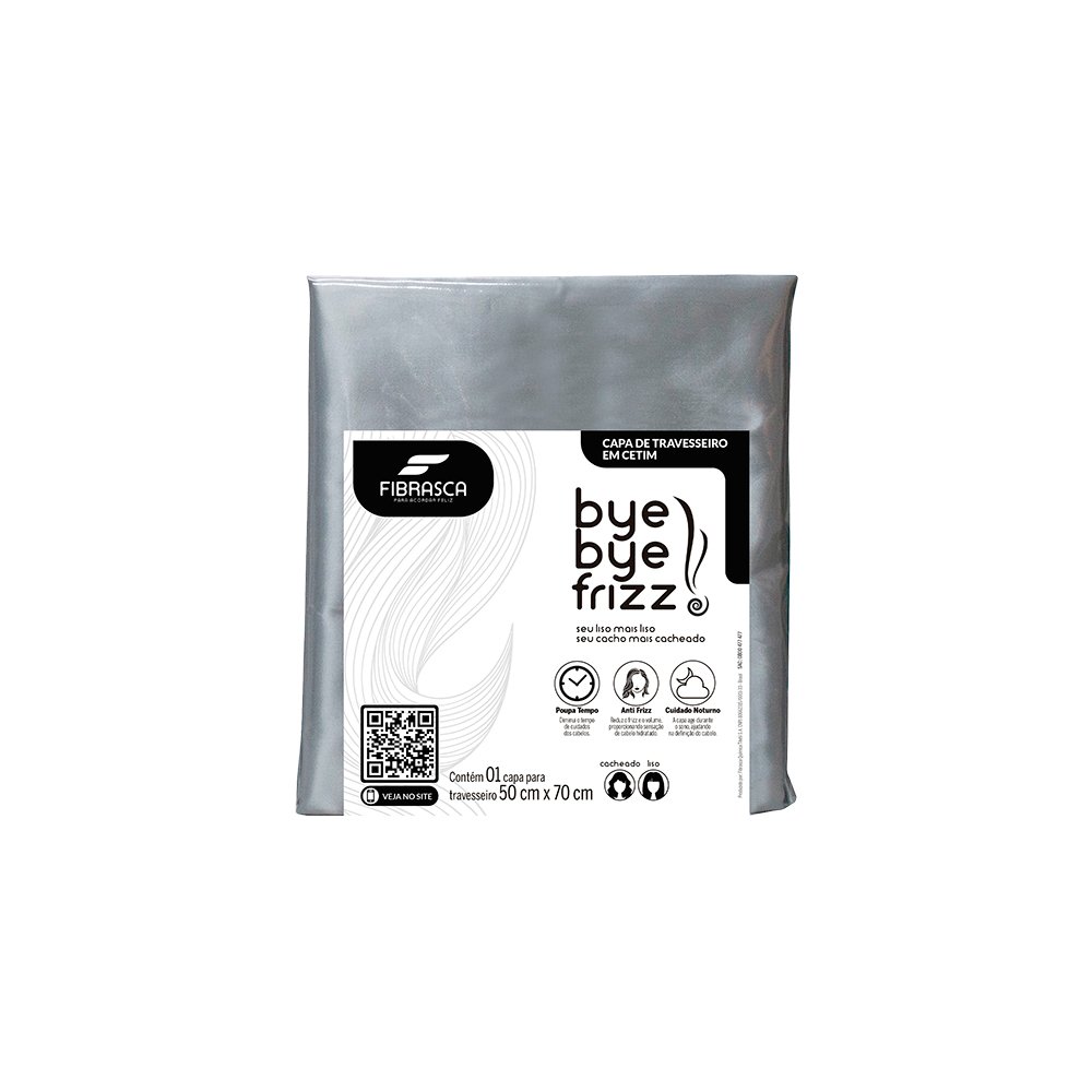 CAPA P/ TRAVESSEIRO BYE BYE FRIZZ 50X70