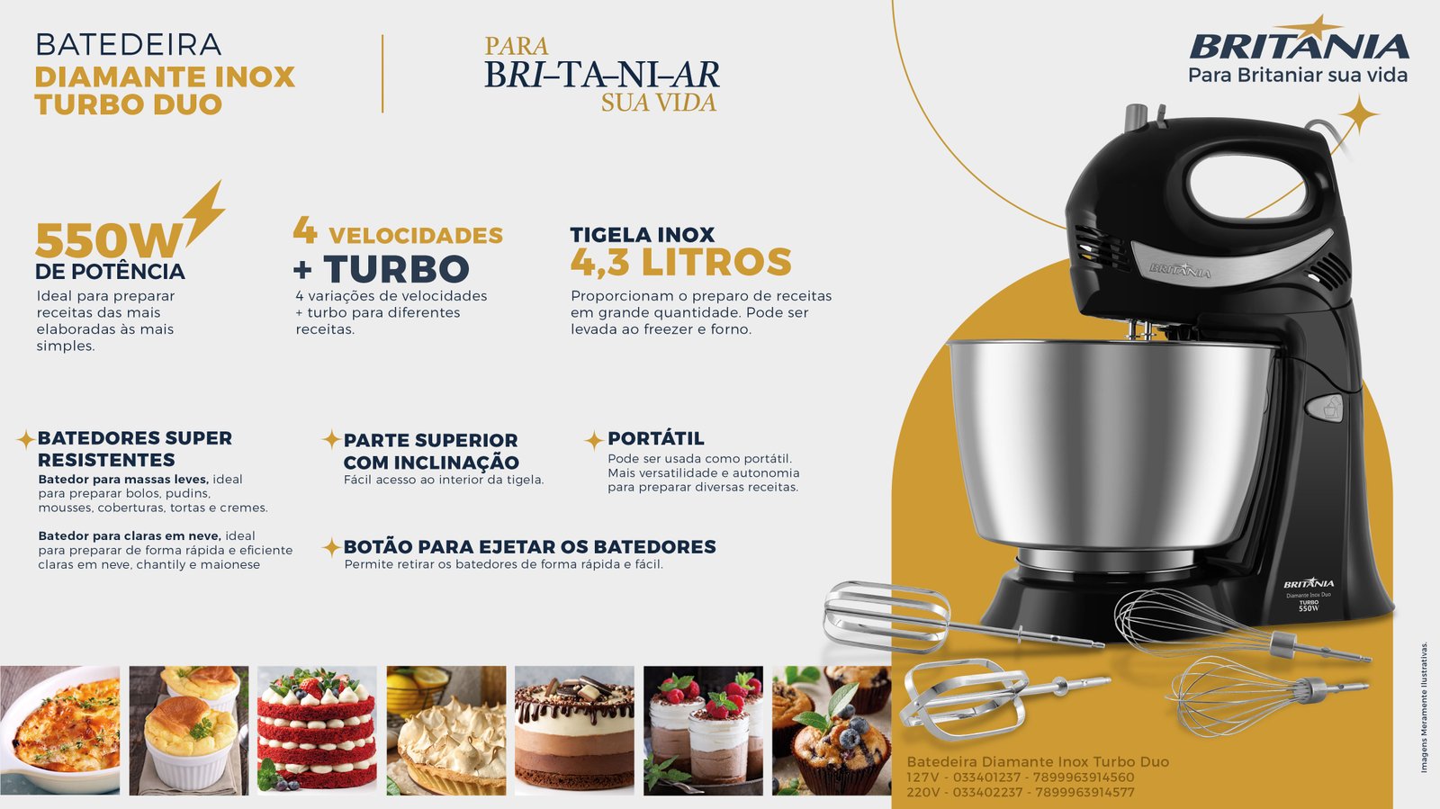 BATEDEIRA DIAMANTE INOX TURBO DUO 127V