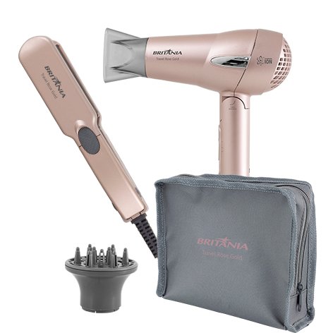 KIT TRAVEL ROSE GOLD BIV